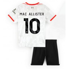 Liverpool Alexis Mac Allister #10 Dětské Alternativní dres komplet 2024-25 Krátký Rukáv (+ trenýrky)